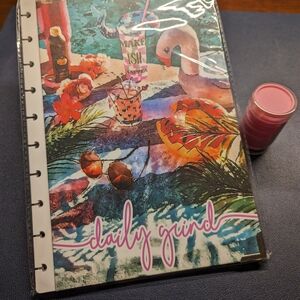 Daily Grind Poolside Planner Cover With Discs